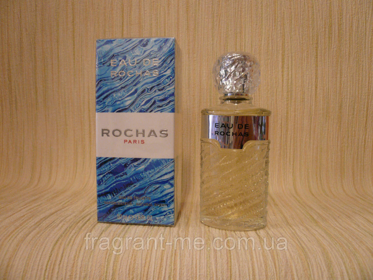 Rochas — Eau De Rochas (1970) — Туалетна вода 50 мл — Вінтаж, старий випуск, стара формула аромату