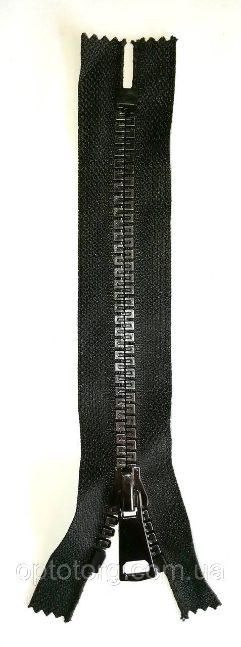 Блискавка Лайзер тракторна Єгипет Чорний 16см Тип5