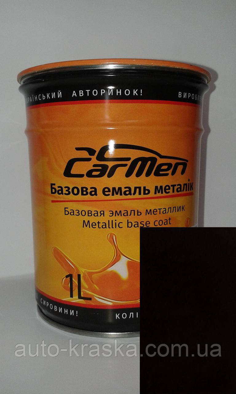 Автофарба CarMen ЕКСТРА ЧОРНИЙ 0.1 л БАЗА.
