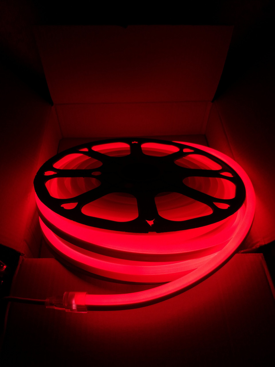 Гнучкий Лід Неон 12V Червоний IP67