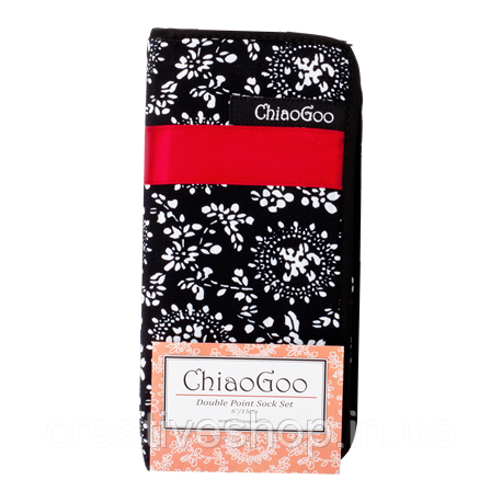 Набір сталевих шкарпеткових спиць ChiaoGoo 15 см