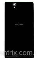 Задняя крышка для Sony C6602 Xperia Z L36h/C6603 L36i/C6606 L36a, черная, оригинал