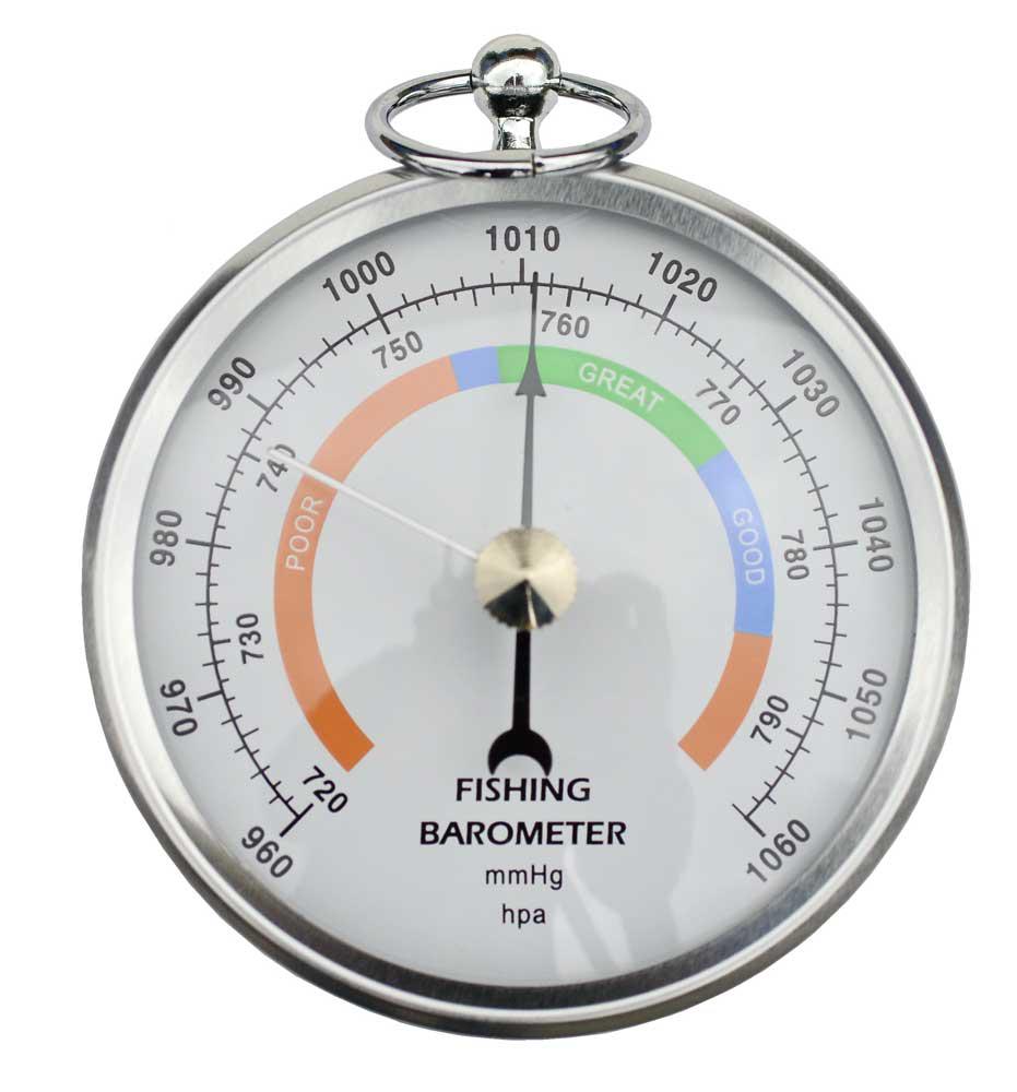 Кишеньковий барометр для риболовлі YG70BS - відмінний подарунок рибаку