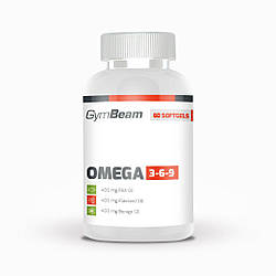 Жирні кислоти GymBeam - Omega 3-6-9 - 60 капс
