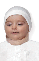 Бандаж для шеи шейных позвонков для младенцев (0-3 месяца) ( воротник шанца ) , тип 710 бежевый детский