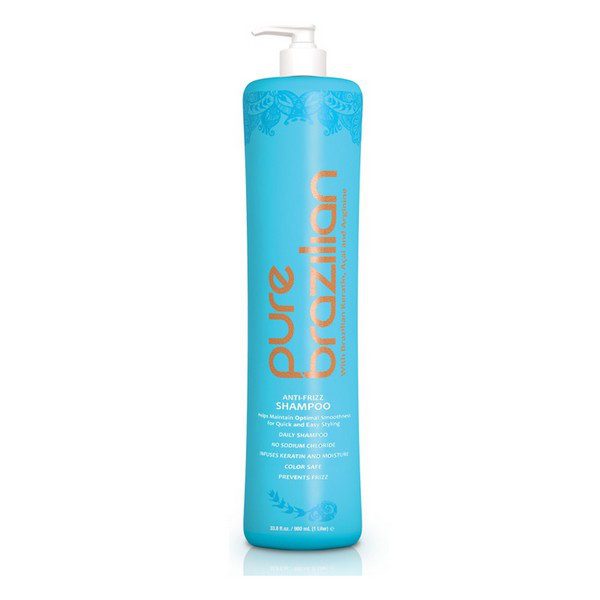 Pure Brazilian Acai Anti-Frizz Shampoo Шампунь для розгладження волосся, 1000 мл