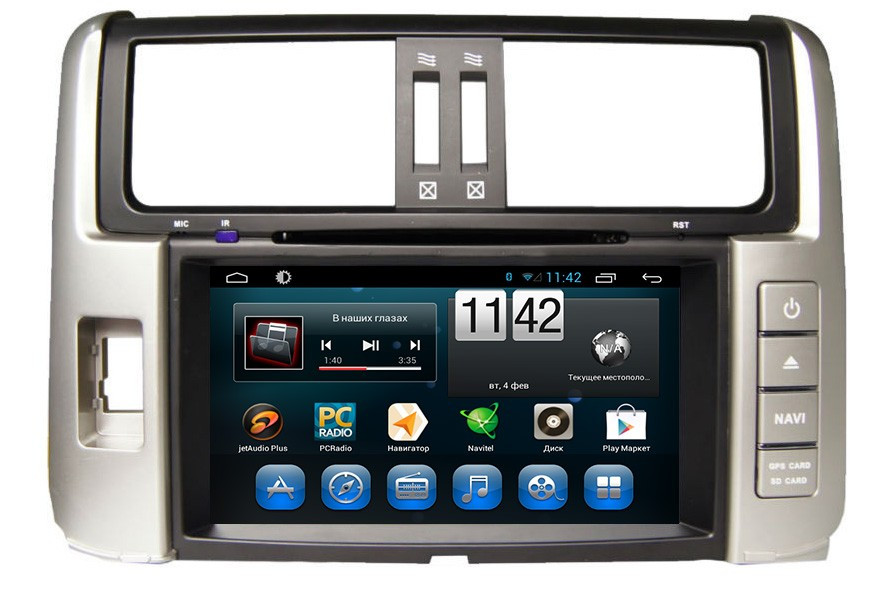 Магнітола Toyota Land Cruiser PRADO 150 2009-2013 Kaier KR-8005 Android