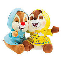 Чип-н Дейл Дождливый день Плюшевый набор15 см Дисней Chip 'n Dale Rainy Day Plush Set - Small Disney