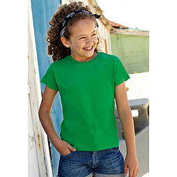 Дитяча класична футболка для дівчаток Valueweight Girls 61-005-0