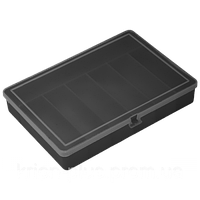 Органайзер на 7 відділів 204x141x34 мм чорний