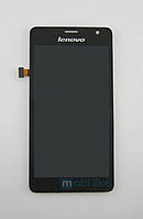 Дисплей із сенсорним екраном Lenovo K860 чорний