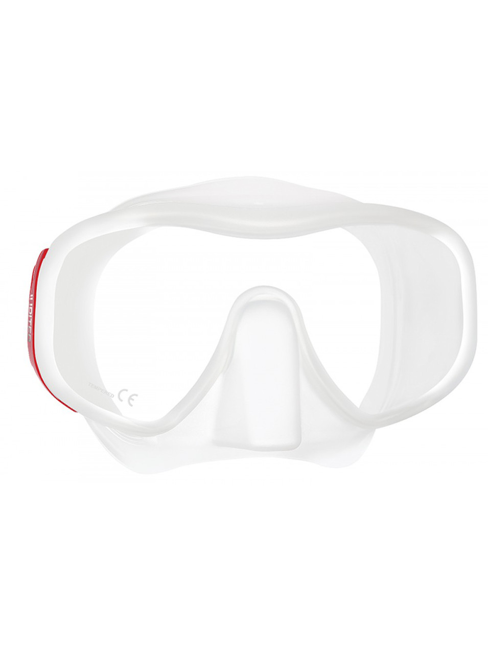 Маска Mares Jupiter (Біло-червоний)