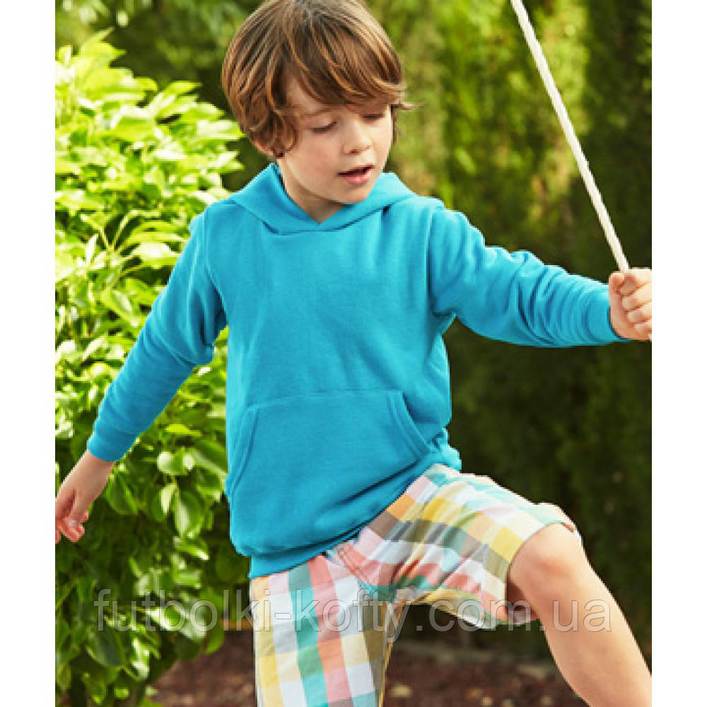 Дитяча класична толстовка худі з капюшоном Classic Hooded Sweat Kids 62-043-0, фото 1