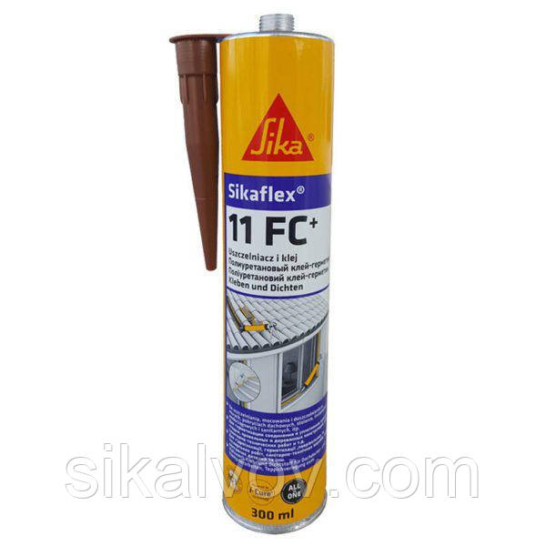 Герметик Sikaflex-11FC+ Коричневий-картридж