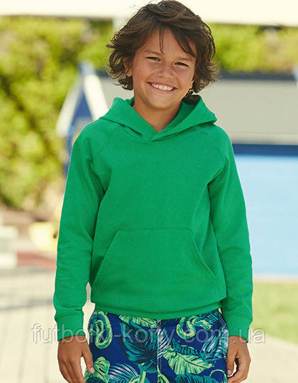Дитяча легка толстовка кенгуру з капюшоном Lightweight Hooded Sweat Kids 62-009-0, фото 1