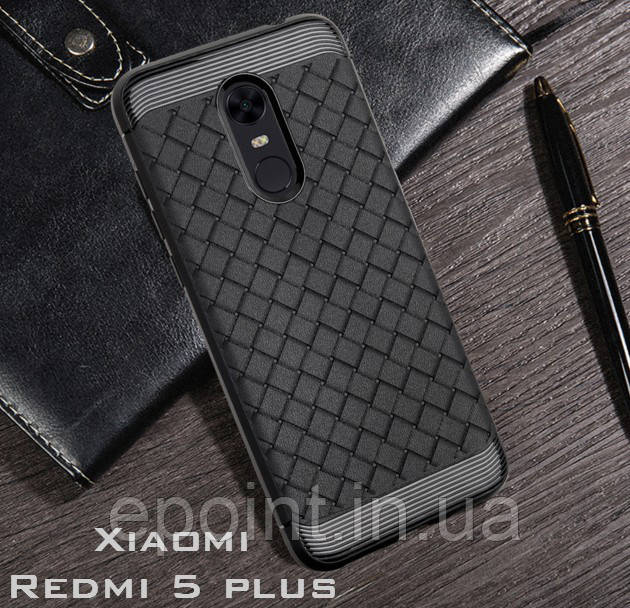 Захисний бампер надтонкий, чохол, накладка для Xiaomi Redmi 5 plus, колір чорний