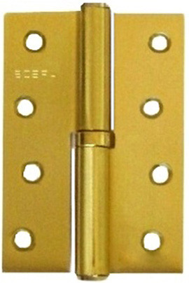 Петля знімна APECS 100*75-B-Steel-GM-L золото матове, ліва (Китай)