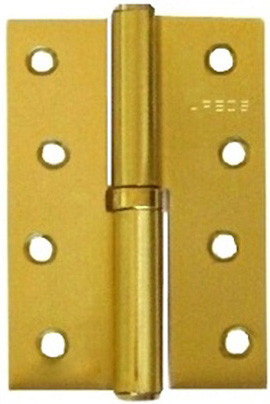 Петля знімна APECS 100*75-B-Steel-GM-R золото матове, права (Китай)