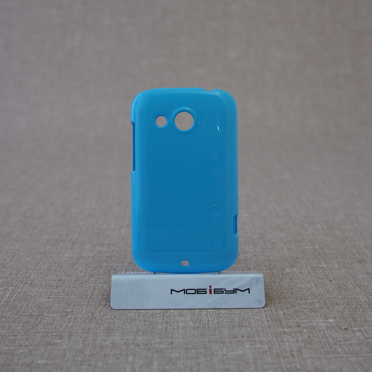 Накладка Nillkin Shiny HTC Desire C light-blue EAN/UPC: 695647322079, фото 1