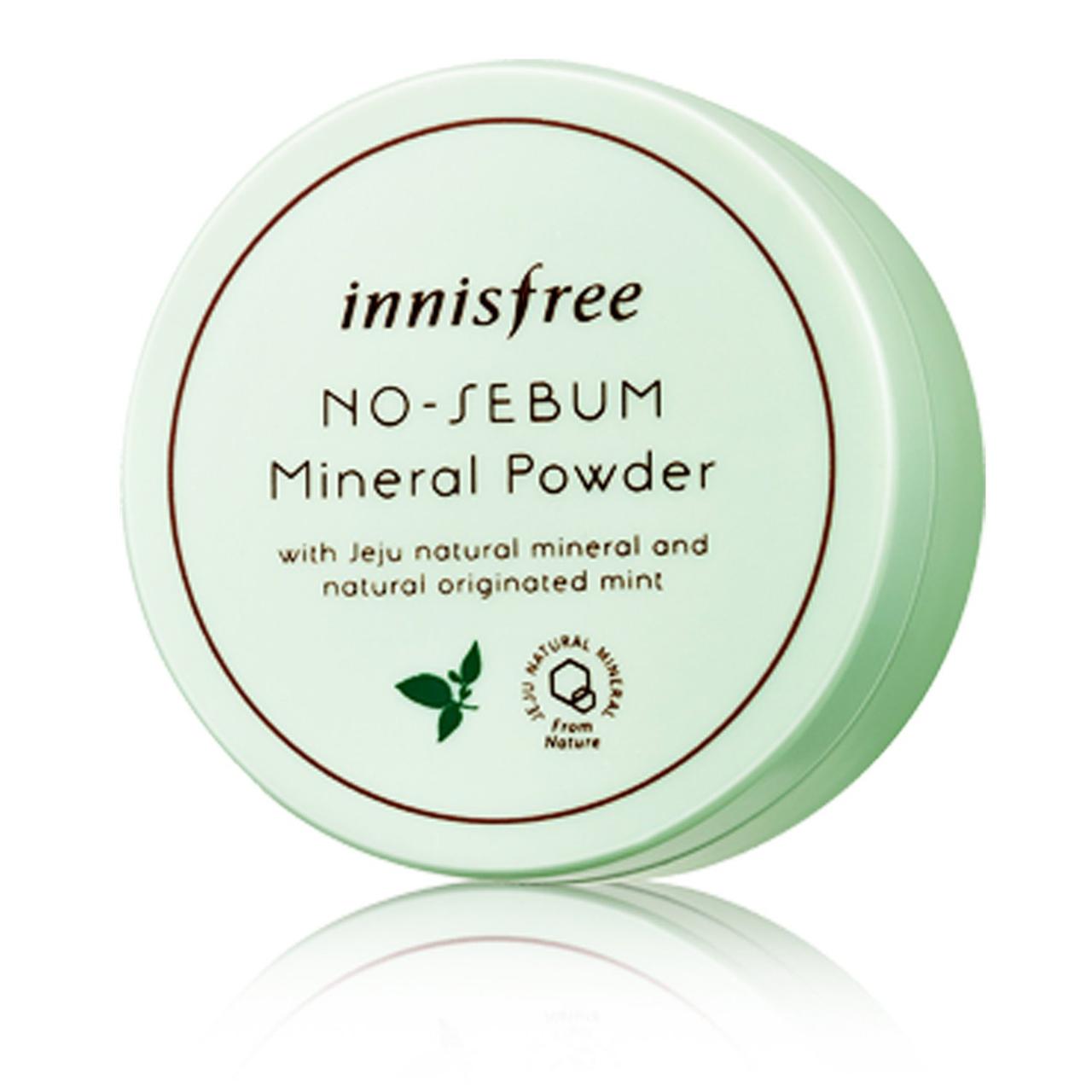 Мінеральна пудра для жирної та комбінованої шкіри Innisfree No-Sebum Mineral Powder