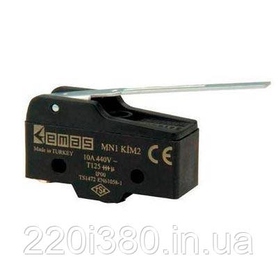 Міні-вимикач з довгим металевим важелем MN1KIM2 EMAS