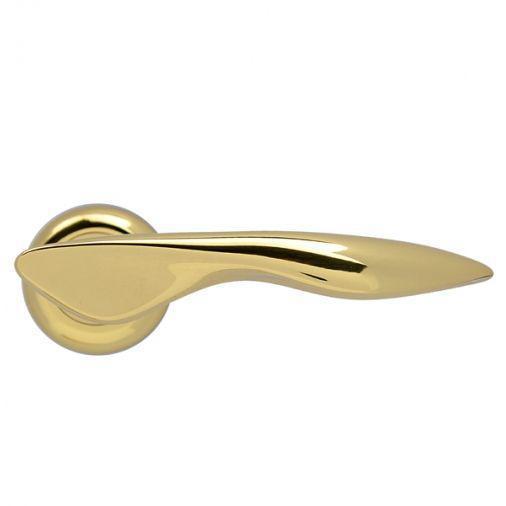 Ручка MARIANI ZOE WC OLV латунь полірована з накладкою під фіксатор