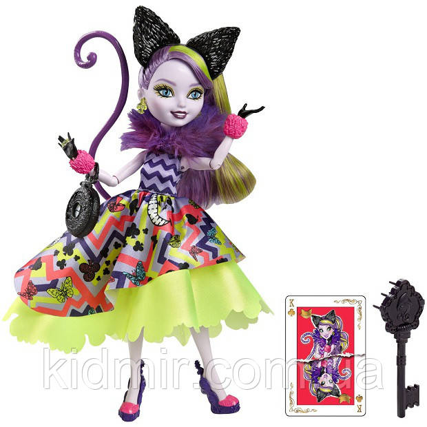 Лялька Евер Афтер Хай Кітті Чешир Дорога в Країні Чудес Ever After High Kitty Cheshire CJF41, фото 1