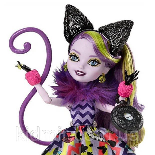 Евер Афтер Хай Кітті Чешир Лялька Ever After High Kitty Cheshire Way Too Wonderland CJF41