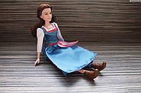 Кукла Бель в повседневном платье Дисней Beauty and the Beast Village Dress Belle Disney
