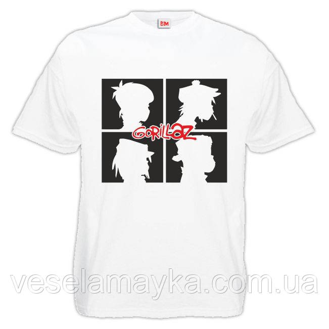 Футболка "Gorillaz 2" (Горилаз), фото 1
