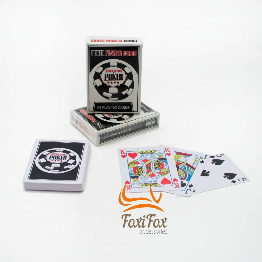 Пластиковые покерные карты World Poker