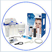 RO6-75 Шестиступенева система зворотного осмосу, мембрана 75 GPD Aquafilter