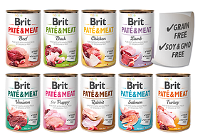 Консерви Brit Pate & Meat для собак