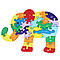 Дерев'яна 3D головоломка Слон англ, фото 3