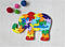 Дерев'яна 3D головоломка Слон англ, фото 6