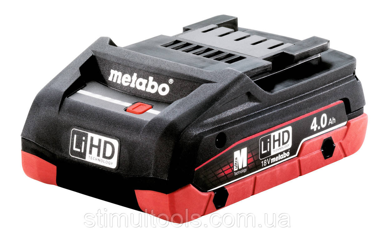 Акумулятор Metabo LIHD 18 B, 4.0 Ач Безкоштовна доставка по Україні!
