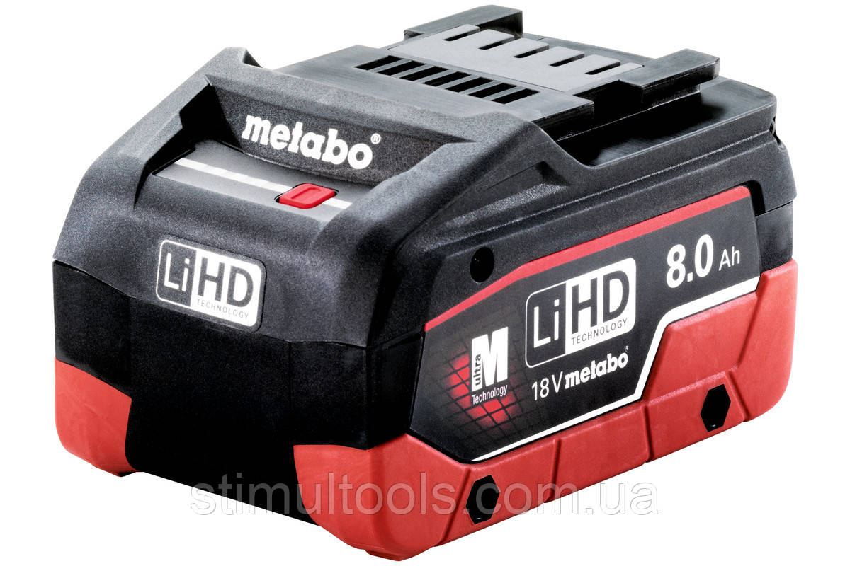 Акумулятор Metabo LIHD 18 B, 8.0 А·год Безкоштовна доставка по Україні!