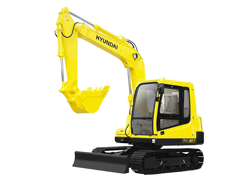Міні-екскаватор Hyundai R80-7A, фото 1