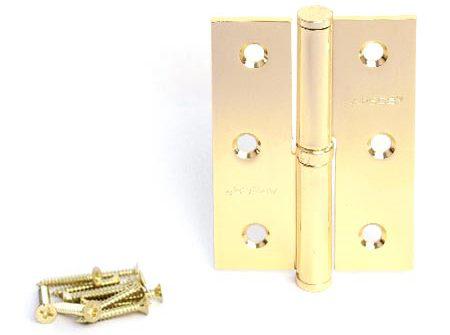 Петля знімна APECS 75*62-B-Steel-G-L золото, ліва (Китай)