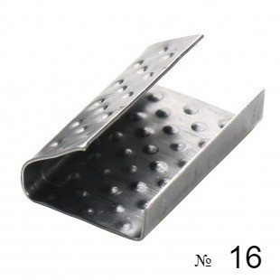 Скоба металева для стрічки No 16 (2500 шт)