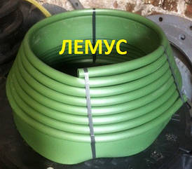 Бордюр садовий пластиковий "Кантрі" оливковий