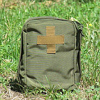 Аптечка Олива ЗСУ стандарт ВСУ НГУ СБУ подсумок медицинский Хаки Зеленый чехол тактическая армейская военная