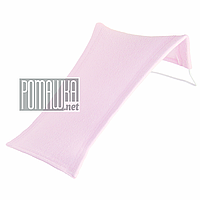 Гірка в дитячу ванночку махрова трикотажна тканинна Tega DM-015 для купання Польща 4292 Рожевий