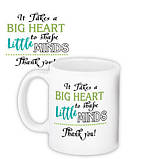 Чашка В серці справжнього вчителя оригінальний подарунок прикольний для вчителя, фото 2