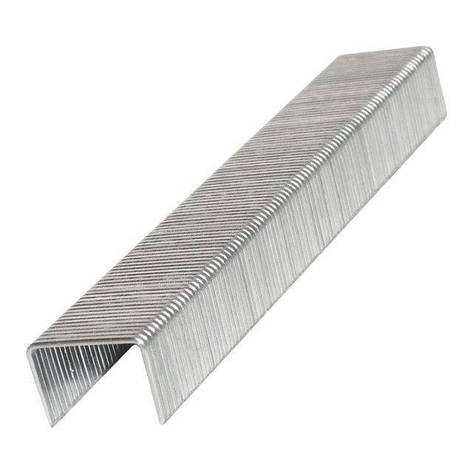 Скоба гартована 12мм, 11,3 х 0,70 (1000шт*уп) Intertool RT-0132, фото 1