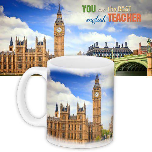 Гуртка Вчитель англійської мови подарунок учителю подарунок для вчителя, фото 1