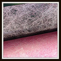 Флизелин флористический Розовый ( шелковистый) сизалевое полотно
