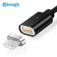 Elough E04 магнитный кабель USB Type-C черный