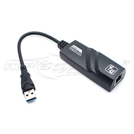 Мережева карта USB 3.0 to LAN 10/1000 Mb Ethernet RJ45, фото 2