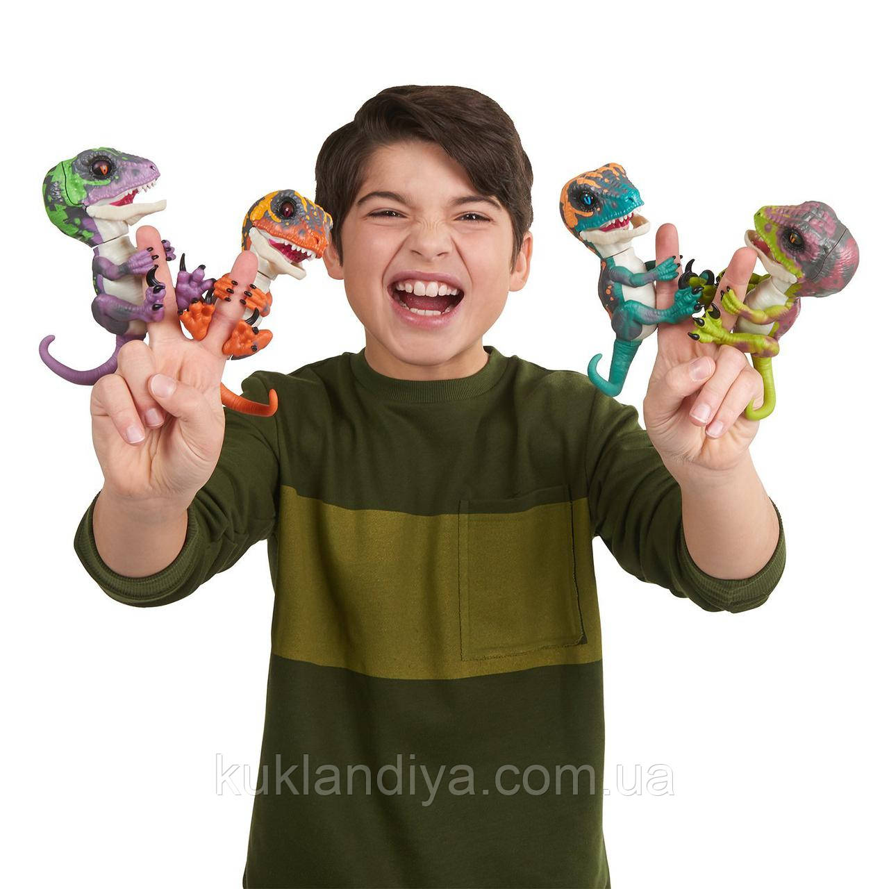 Untamed Dinosaur Blaze Raptor by Fingerlings WowWee ID 746935145